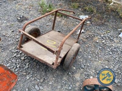 Milk churn trolley