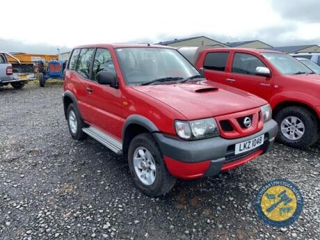 Nissan Terrano jeep 2.7, 2003, LKZ 1048, 65,000miles, taxbook & key, galvanised chasis, only selling due to retirement, MOT Oct21