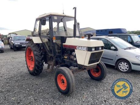 David Brown Case tractor 1394, 1984, A521 REG, key, taxbook to follow,