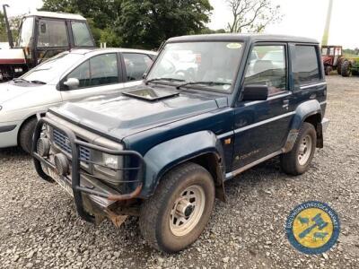 Fourtrak fieldman jeep, 1998, YDZ 6701, no MOT, 100,000miles, taxbook & key, diesel