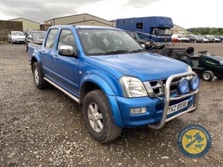 Isuzu Rodeo 4x4, 2004, TKZ 8958, MOT Sep21, 144,000miles, taxbook & key, diesel, driving everyday