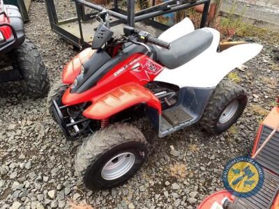 100cc Dinli quad, 2004, key, sold for no faults, serviced recently