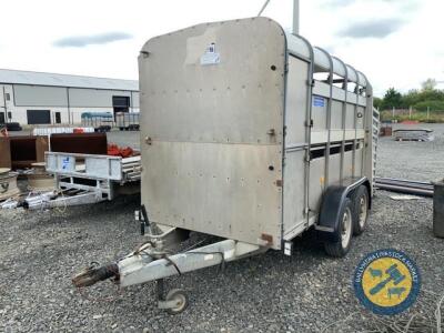 10x5 Ifor Williams trailer with fold up sheep decks, spare wheel & lights working