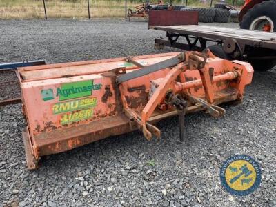 Agrimaster masters 3m mulcher new flails fitted with shaft