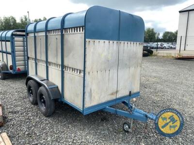 Ifor Williams 10x5 cattle trailer, lights and new jockey wheel, suitable for can or van