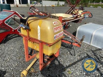 Allman crop sprayer 26ft booms