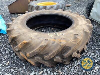 16.9-R34 Vedestein rear tractor tyre