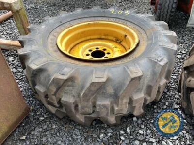 18.4-26 JCB digger rim & tyre