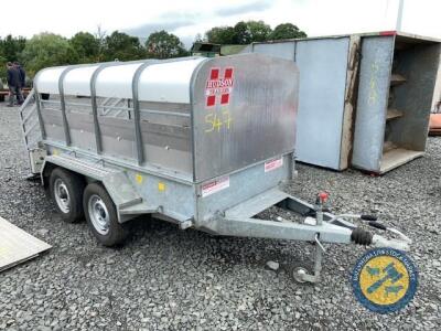 8x4 Hudson calf sheep trailer