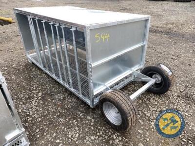 8" lamp creep feeder on wheels