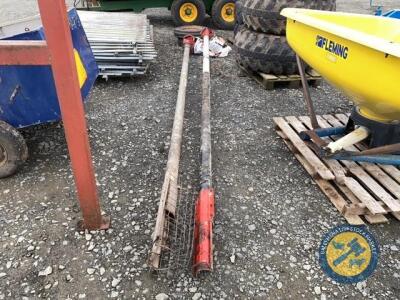 2 x 16ft auger with electric single phase motors