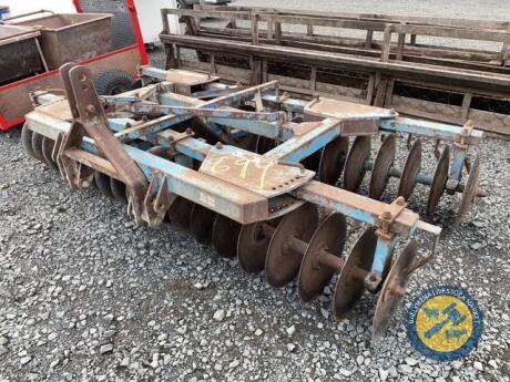 10ft double disc harrow