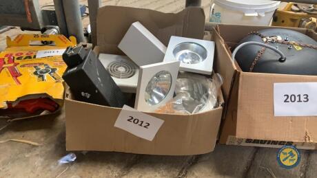 Lights, fan etc