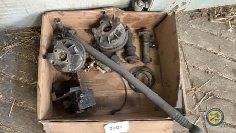 Box of euro cargo parts & draglink