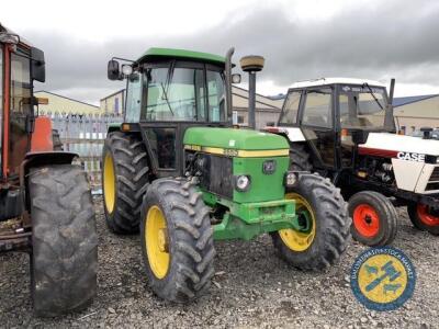 John Deere 2650 tractor, 7,500hrs