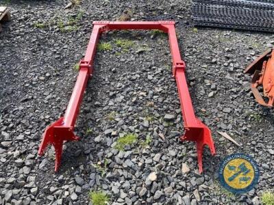 Tractor roll over frame for David Brown