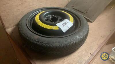 Space saver spare wheel