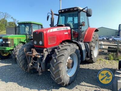 Massey Ferguson 6485, 2005, PL52TKY, 10,000hrs, no taxbook