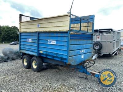 8.5tn Kane silage trailer, lights & brakes working