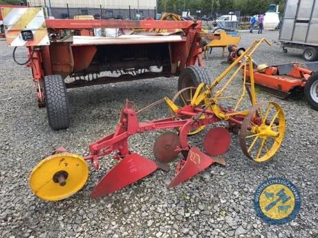 2 furrow cock shot plough