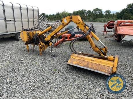 Bamford 468 hedge cutter with shaft