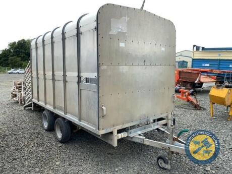 12x6'6"Ifor Williams DP trailer new brakes & lights working