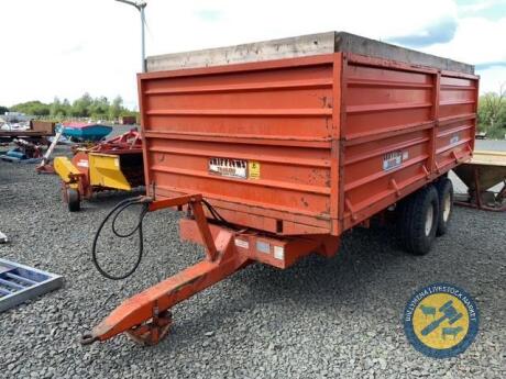 Griffiths 8tn tandem axle tipping trailer