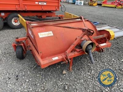 Teagle super ted 160 genuine machine serviced ready for work with shaft