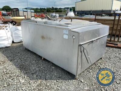 400gln bulk milk tank stainless steel