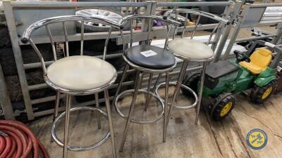 3 x bar stools