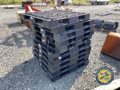 10 x euro plastic pallets