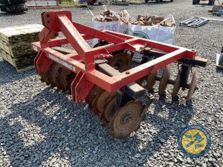 MF280 disc harrow 3 point linkage