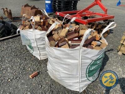 2 x tote bags of firewood