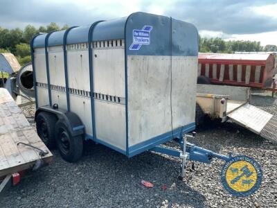 10x5 Ifor Williams cattle trailer