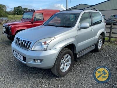 Toyota Land Cruiser LC3 D-4D estate 2008, 2982cc, UKZ 7211, MOT Jan22, 153,000miles, taxbook & key, diesel, new tyres & brakes, gearbox reconditioned