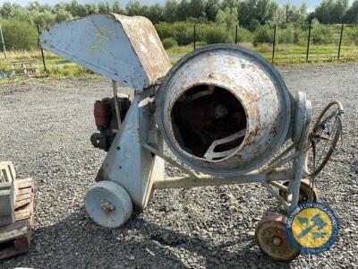 Diesel cement mixer 2 bag mixer no handle