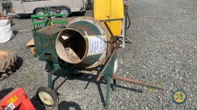 Parker half bag petrol honda engine cement mixer