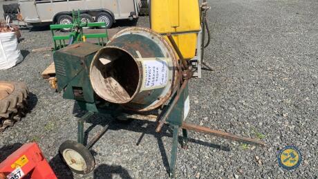 Parker half bag petrol honda engine cement mixer