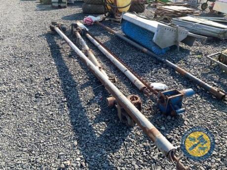 3 complete augers 1 with no outer shell