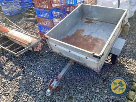 4x3 galvanised trailer