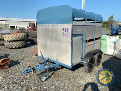 Ifor Williams 8x5 cattle trailer new brakes & lights working & gates & new jockey wheel fitted