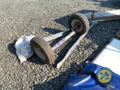 Axle & trailer drawbar