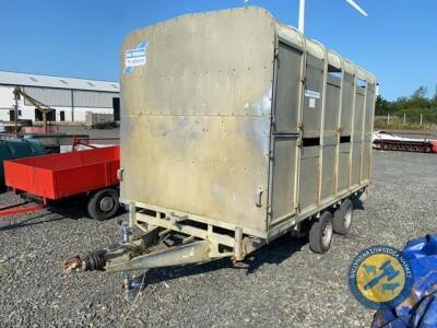 Ifor Williams 12x6'6" cattle trailer new brake cables & LED lights