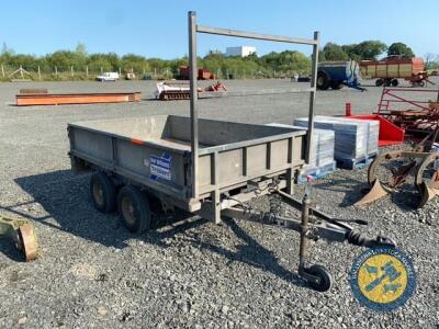 8x5 Ifor Williams builders trailer