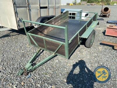 8x4 car trailer