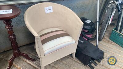 Cream conservatory chair