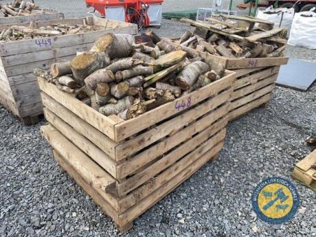 2 x small potato boxes of firewood