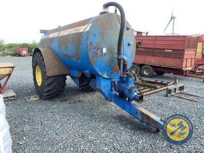 Belvac 2100 slurry tranker lift pipe & spread plate with shaft