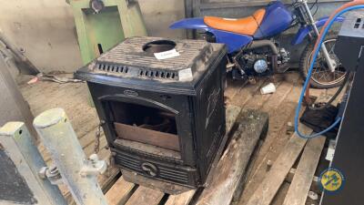 Horse Flame Wood Burner Stove