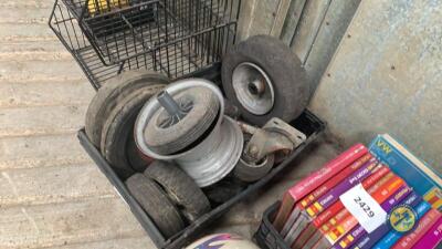 Box of Assorted Wheels